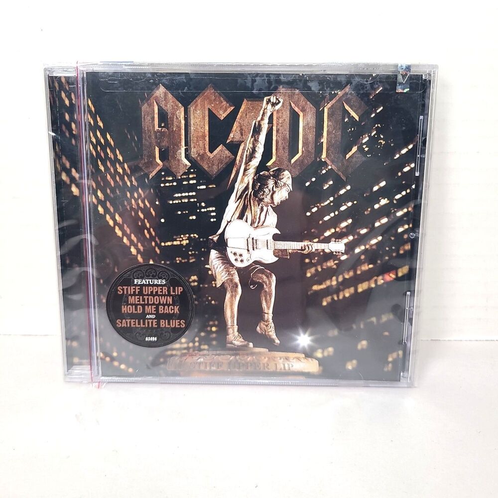 Stiff Upper Lip by AC/DC (CD, Feb-2000, EastWest) NEW SEALED
